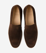 Pantofi Loafer Tuscany Chocolate Suede Loafer