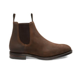 Ghete Chatsworth Dainite Rust Brown Waxed Suede