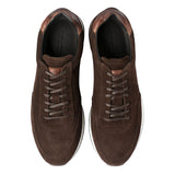 Trainer Bannister Dark Brown Suede