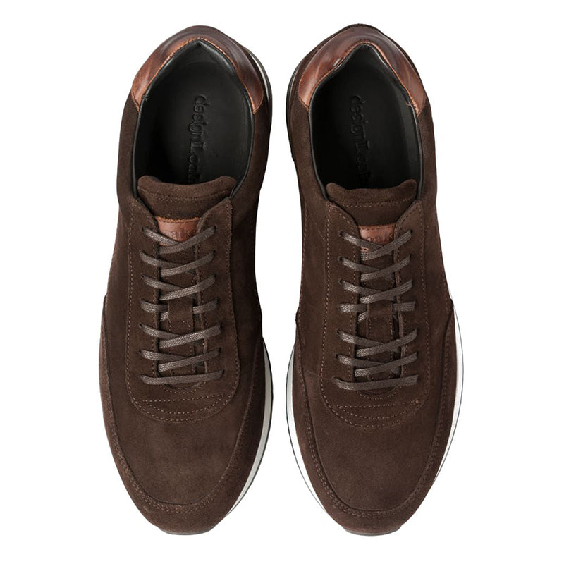 Trainer Bannister Dark Brown Suede