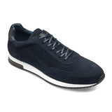Bannister Trainer Navy Suede