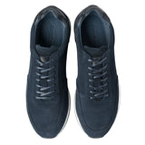 Bannister Trainer Navy Suede