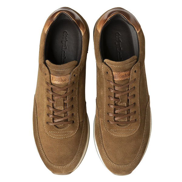 Trainer Bannister Tan Suede