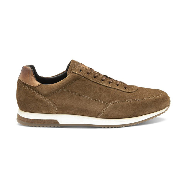 Trainer Bannister Tan Suede
