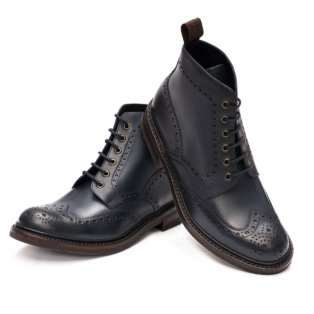 Ghete Bedale Navy Loake Shoemakers