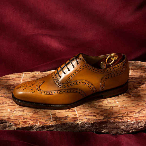 Pantofi Buckingham Tan