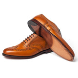 Pantofi Buckingham Tan