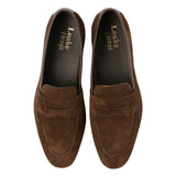 Darwin Dark Brown Suede Loafer Shoes