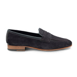 Pantofi Loafer Darwin Navy Suede