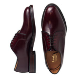 Pantofi Derby 771 Burgundy