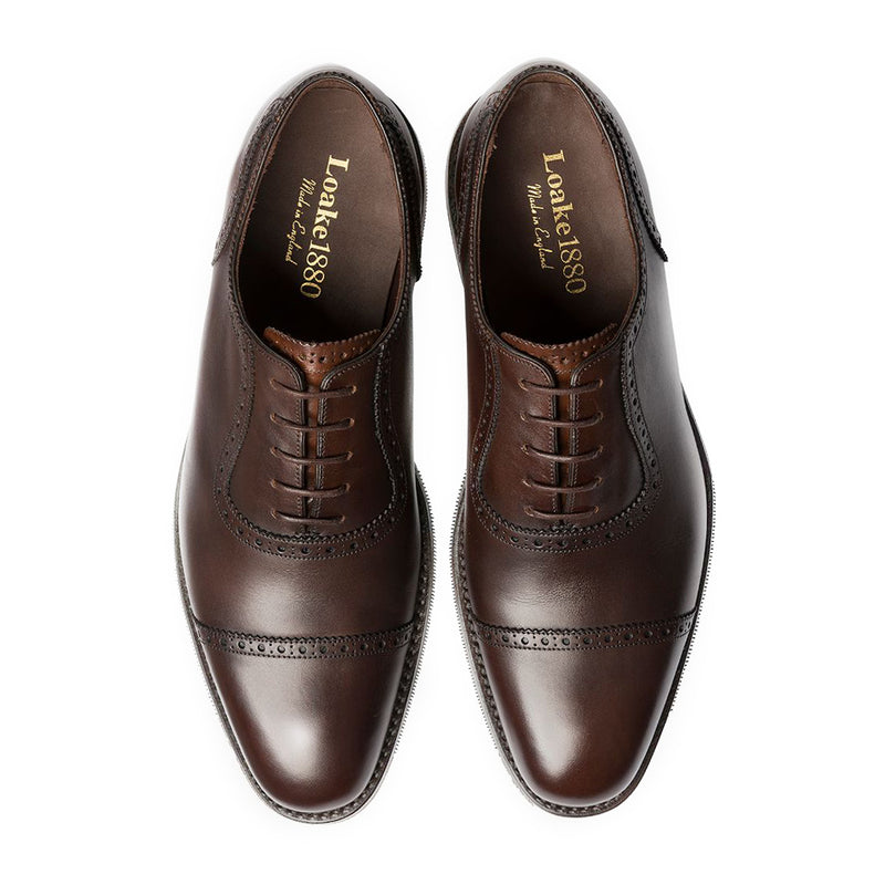 Pantofi Fleet Dark Brown