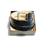 Curea de piele neagra Henry