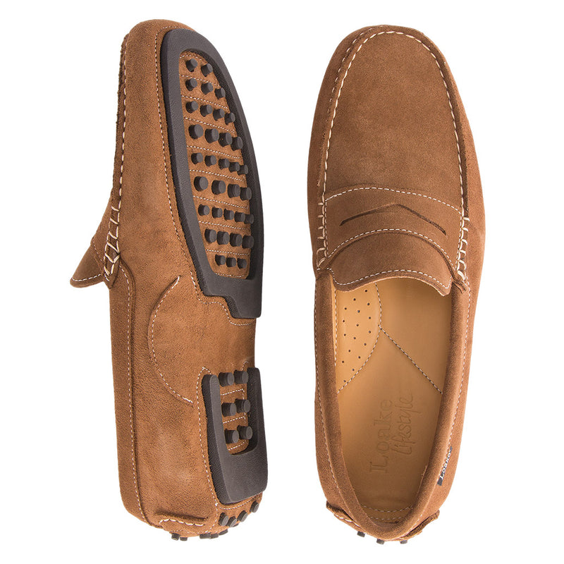 Pantofi Herbert Piele Intoarsa Ginger