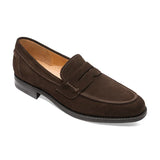 Loafer 356 Dark Brown Suede shoes