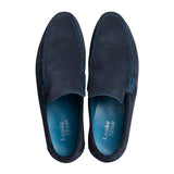 Nicholson Navy Suede Loafer Shoes