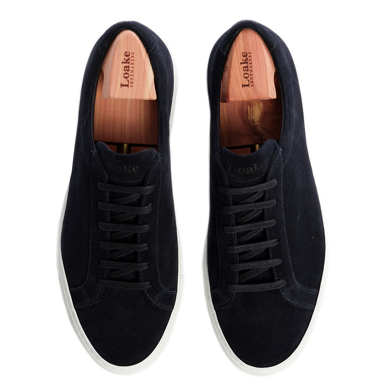 Sneaker Sprint Piele Intoarsa Navy