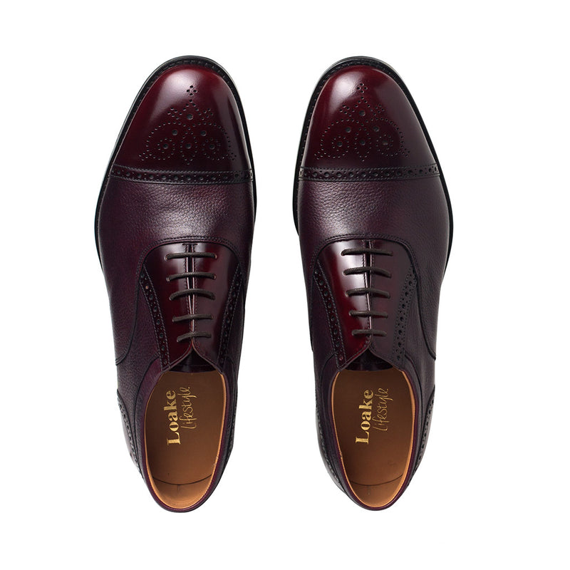 Pantofi Woodstock Burgundy