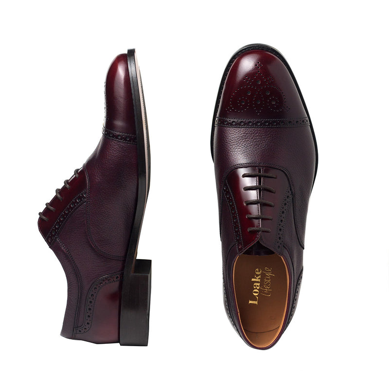 Pantofi Woodstock Burgundy