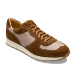 Foster Tan Suede Trainers