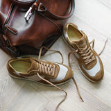 Foster Tan Suede Trainers